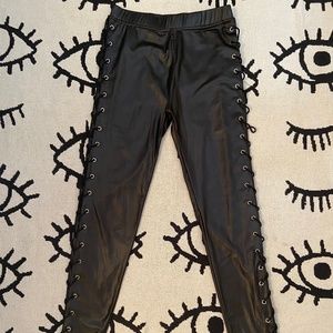 COPY - Vegan Leather Leggings